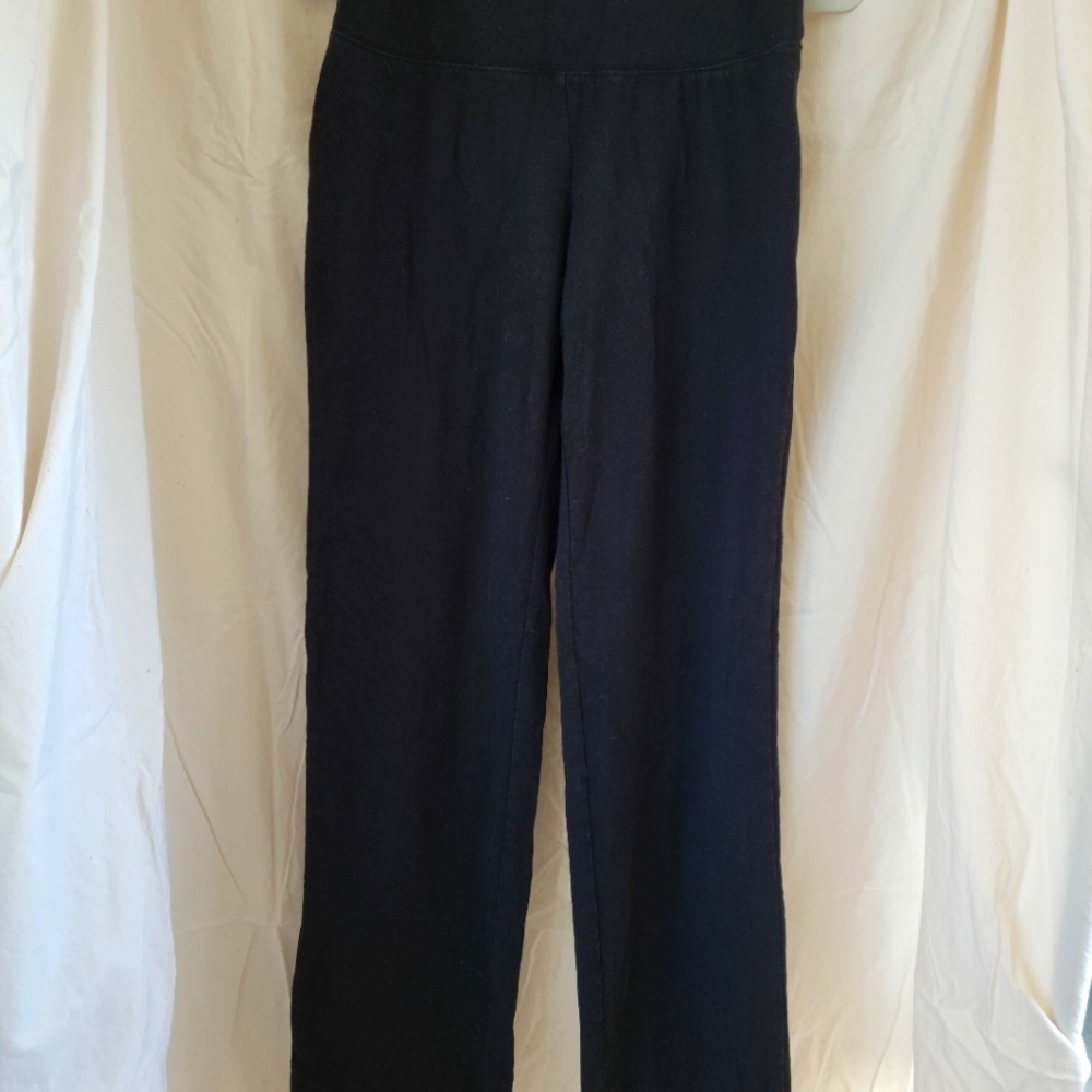 High waisted, wide leg yoga pants